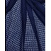 Ribbed Cotton Hijab - Dark Blue